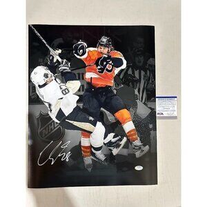 Claude Giroux signed autographed Philadelphia Flyers 16x20 Photo PSA